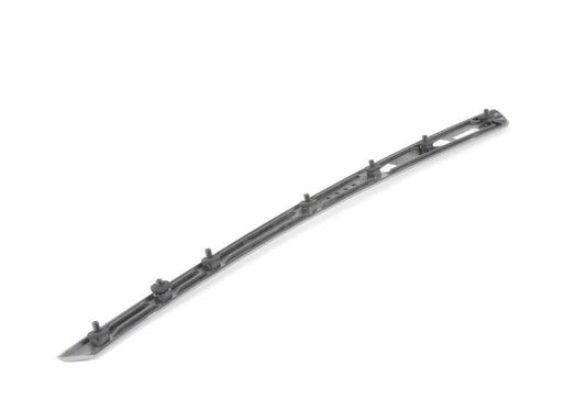 Rear Right Door Aluminum Decorative Molding OEM 51428044510 for BMW 5 Series {E60, E61}. Original BMW