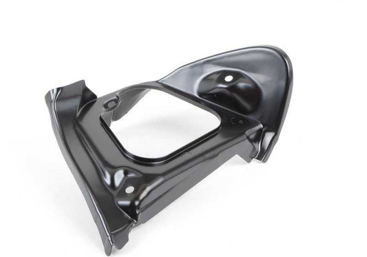 Soporte izquierdo de piloto trasero OEM 41217022603 para BMW E46 318Ci (N42/N46). Modelos compatibles: BP71, BP72, BP81, BP82, BW71, BW72, BW81, BW82, BY71, BY72. Original BMW.
