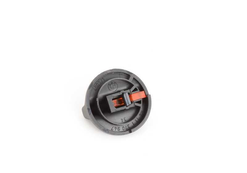 Mando de regulación de temperatura OEM 64111375673 para BMW E30. Original BMW.