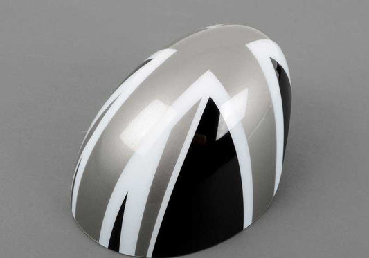 Tapa del retrovisor exterior derecho Black Jack OEM 51142352628 para MINI F56, F55, Clubman F54, Cabrio F57, Countryman F60. Original MINI.