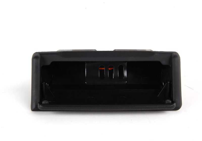 Cenicero trasero antracita OEM 51161904809 para BMW Serie 3 E30 (11/1983-06/1988), Serie 6 E24 (12/1977-04/1989). Original BMW.