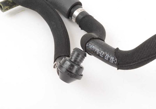 Bomba de succión con tubos OEM 11617831663 para BMW E46 M3 (BL91, BR91) con motor S54. Compatible con modelos del 01/2000 al 08/2006. Original BMW.