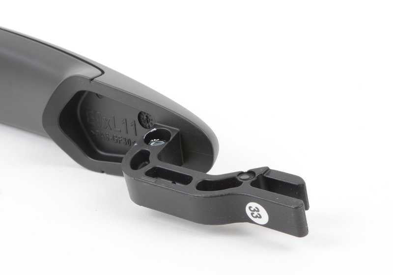 Manecilla de puerta izquierda imprimada OEM 51217207561 para BMW F20, F21, F22, F23, F87, E90, E91, E92, E93, F30, F31, F34, F80, F32, F33, F36, F82, F83, F25, F26, E70, E71, E72. Original BMW.