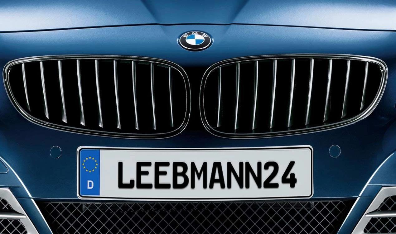 Parrilla decorativa delantera derecha negro brillo OEM 51712150252 para BMW Z4 E89. Original BMW.