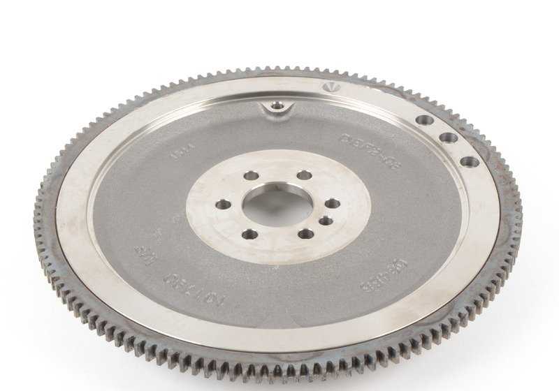 Volante motor OEM 11227561765 para MINI R55, R56, R57, R58, R59, R60, R61. Compatible con versiones One y Cooper con motor N12 y N16. Original MINI.