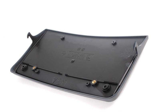 Base de placa de matrícula imprimada OEM 51112694214 para BMW Serie 5 E39 (530d, 520d, 520i, 523i). Original BMW.