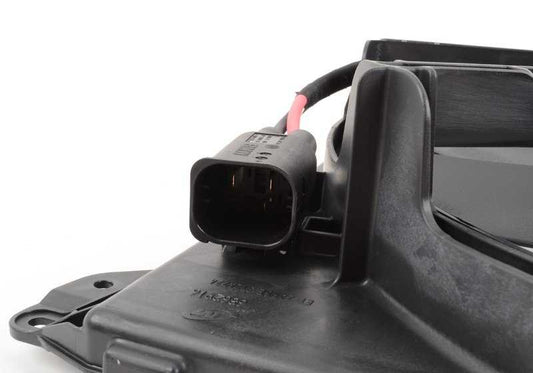 Alloggiamento dei fan con Fan OEM 17112283621 per BMW E90, E91, E92, E93. BMW originale.