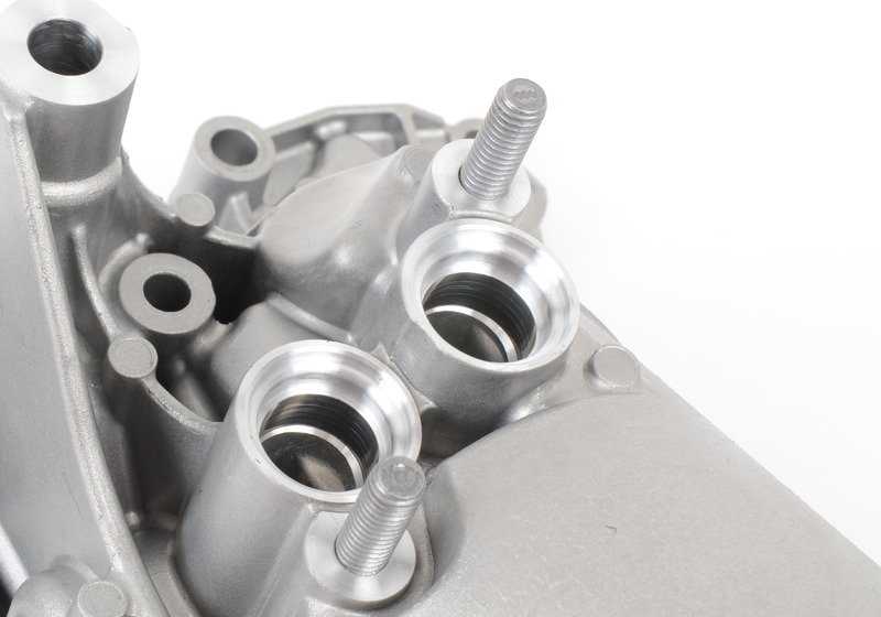 Filtro de aceite con conexión para enfriador OEM 11427841525 para BMW E90, E90N, E92, E92N, E93, E93N. Original BMW.