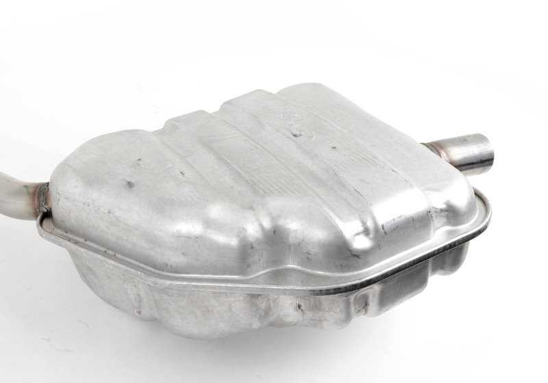 Sistema de escape trasero OEM 18307537083 para MINI R50, R52. Original MINI.