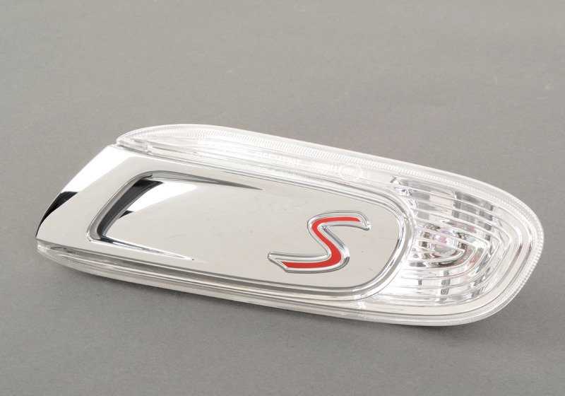 Intermitente lateral blanco izquierdo OEM 63137298351 para MINI F55, F56, F57. Original MINI.