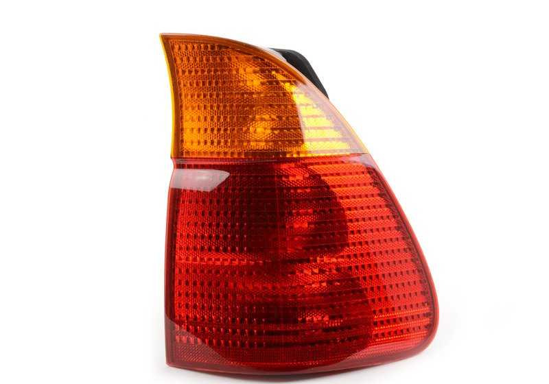 Luz traseira de parede lateral direita para BMW E53 X5 (OEM 63217158392). BMW originais.