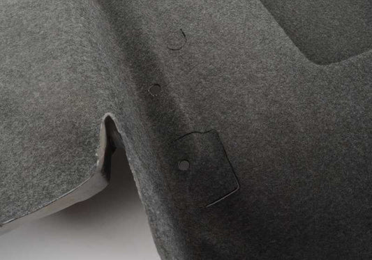 Revestimiento interior paso de rueda maletero derecho OEM 51471933448 para BMW E30. Pieza original BMW.