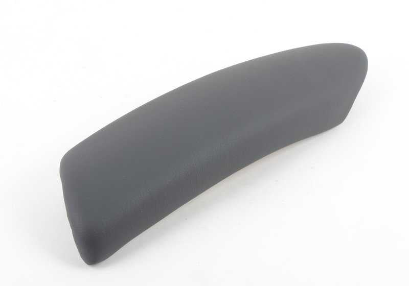 Apoyabrazos izquierdo cuero artificial Panther Black OEM 51417133515 para MINI R50, R52, R53. Original MINI.