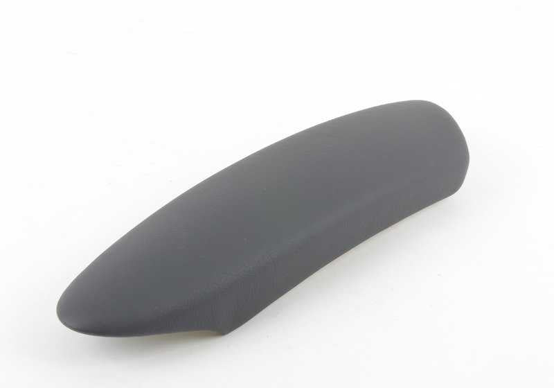Apoyabrazos izquierdo cuero artificial Panther Black OEM 51417133515 para MINI R50, R52, R53. Original MINI.