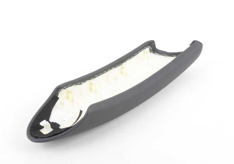 Apoyabrazos izquierdo cuero artificial Panther Black OEM 51417133515 para MINI R50, R52, R53. Original MINI.