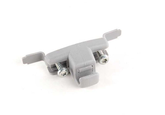 Soporte para visera parasol OEM 51168174715 para BMW E39, E38, E53. Original BMW.