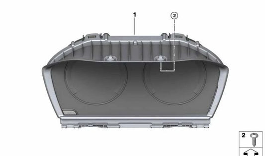Instrumententabelle OEM 62105A3B656 für BMW F20, F21, F22, F23, F45, F46, F48, F49, F39. Original BMW.