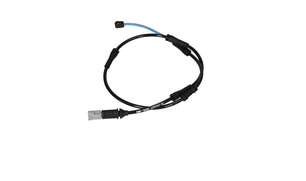 Sensor de pastilla de freno trasero para BMW Serie 5 F10, F18, Serie 6 F06, F12, F13 (OEM 34356791962). Original BMW.
