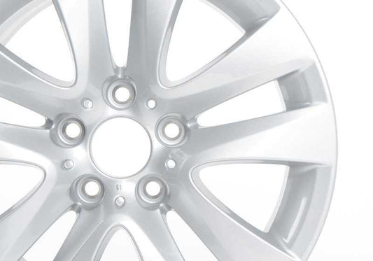 Llanta de aluminio con radios en V 17" OEM 36116791478 para BMW E90, E91, E92, E93... y más. Original BMW.