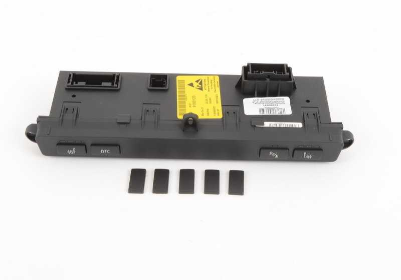 Juego de reparación para módulo de la consola central OEM 61319169123 para BMW E63, E64. Original BMW.