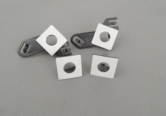 Soporte sensor PDC delantero OEM 51110432215 para BMW E60 y E61. Original BMW.