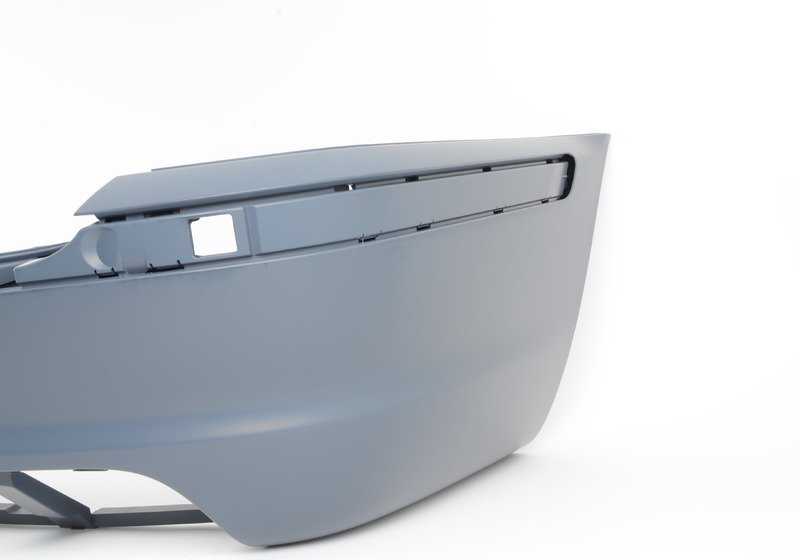 Paragolpes trasero imprimado OEM 51127893489 para BMW E46. Compatible con todas las versiones de la serie. Recambio original BMW.