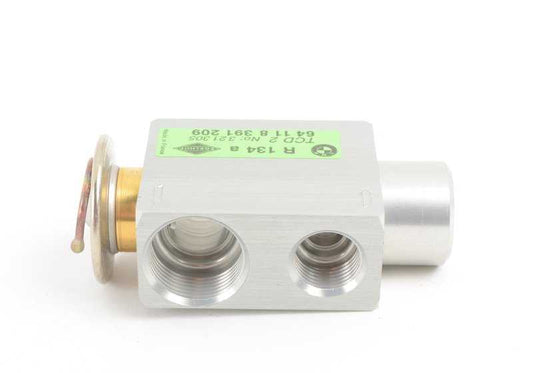 Válvula de expansión OEM 64518391209 para BMW Serie 3 E30, Serie 7 E23. Original BMW.