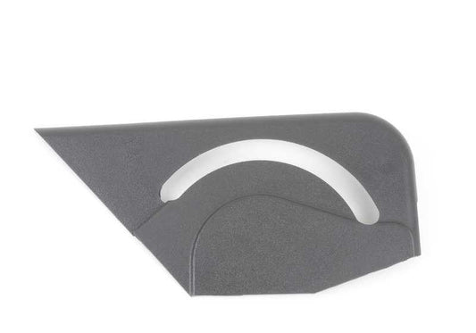 Left cover for BMW 3 Series E30 (OEM 72111935605). Original BMW