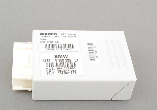 Módulo de control suspensión neumática OEM 37146860385 para BMW F07, F07N, F01, F01N, F02, F02N, F04. Original BMW.