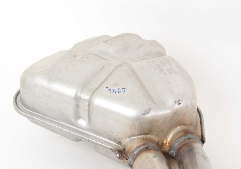 Silencioso trasero derecho con tubo de escape OEM 18307549845 para MINI R53 Cooper S (RE31, RE32, RE41, RE42) 2001-2006. Original MINI.