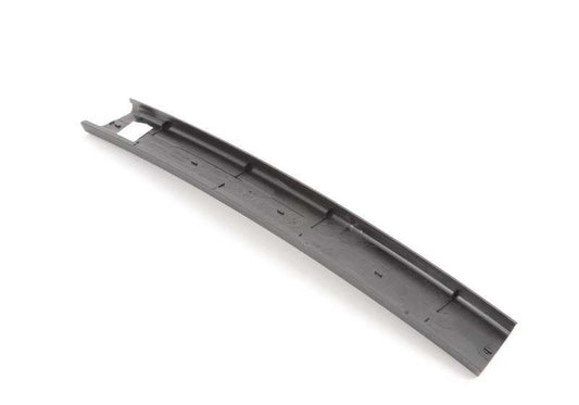 Left Window Guide Bracket Cover for BMW 5 Series F10, F18 (OEM 51337199307). Original BMW
