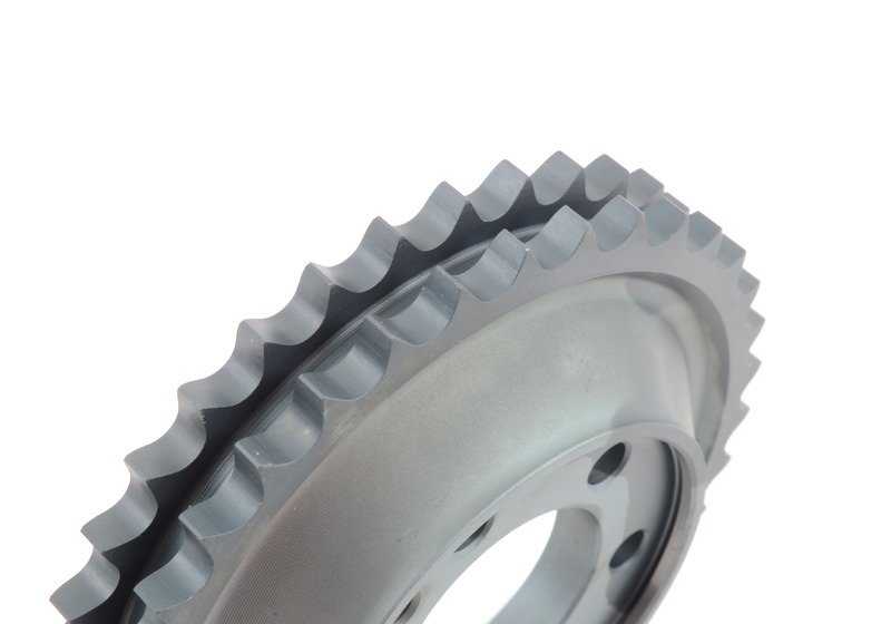 Piñón árbol de levas admisión OEM 11311308468 para BMW E30, E28, E24. Pieza original BMW.