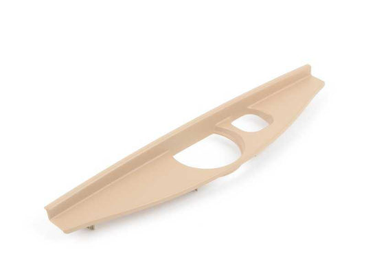 Light beige bug lid OEM 51498259847 for BMW E46. Original BMW piece.