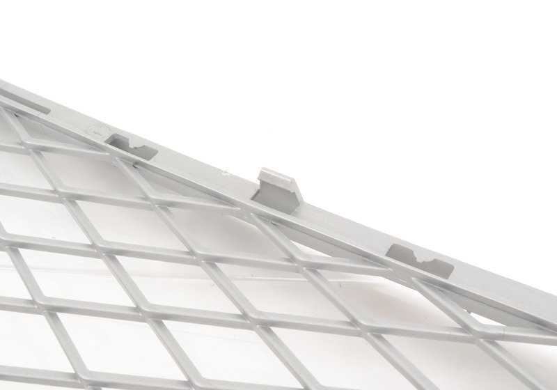 Open Central Rejilla OEM 51117163957 für BMW X5 E70 (3.0D -Modelle, 3.0SD, 3.0SI, 4,8i). Matte Aluminium Finish. Original BMW.