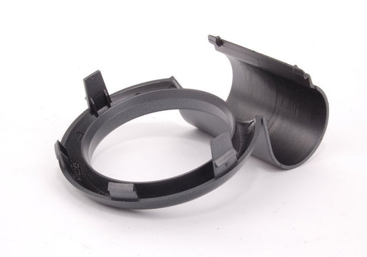 Anillo embellecedor consola freno de mano antracita OEM 51166958354 para MINI R50, R53, R52 Cabrio... y más. Original MINI.