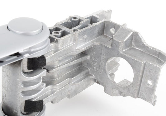 Embellecedor decorativo apoyabrazos central consola, color plata (PANTHER BLACK) OEM 51169185113 para MINI R50 Cooper/One, R53 Cooper S, R52 Cabrio... y más. Original MINI.