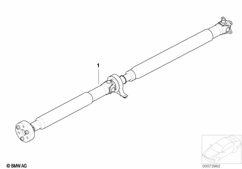 OEM Automatic Drive Shaft 26111229564 for BMW E46 320Ci, 323Ci... and more. Genuine BMW.