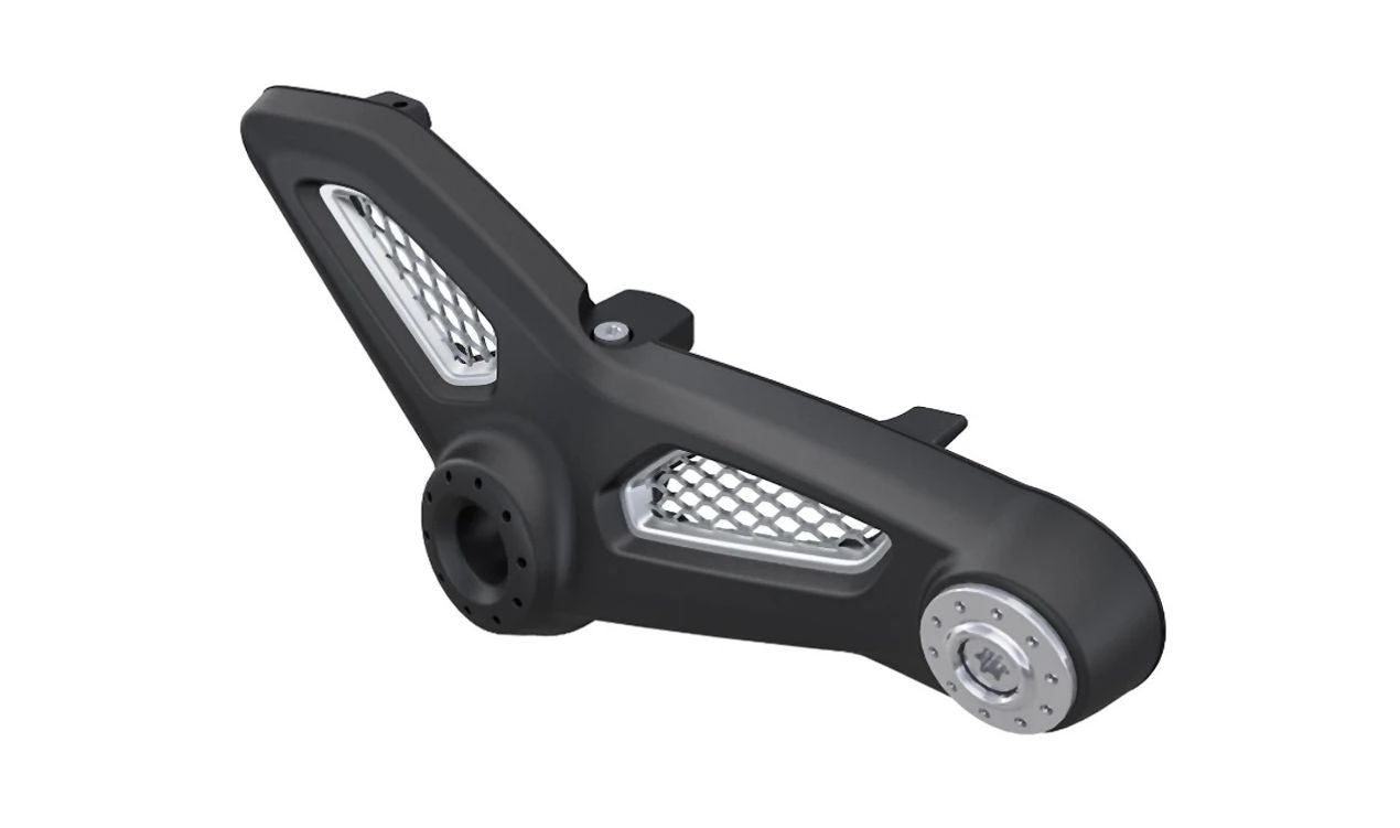 Soporte asiento Option 719 Shadow OEM 46631541829 para BMW Motorrad R nineT (RK21), Pure (RK22), Scrambler (RK23) y Urban G/S (RK33). Pieza original BMW Motorrad en aluminio anodizado, diseño exclusivo.