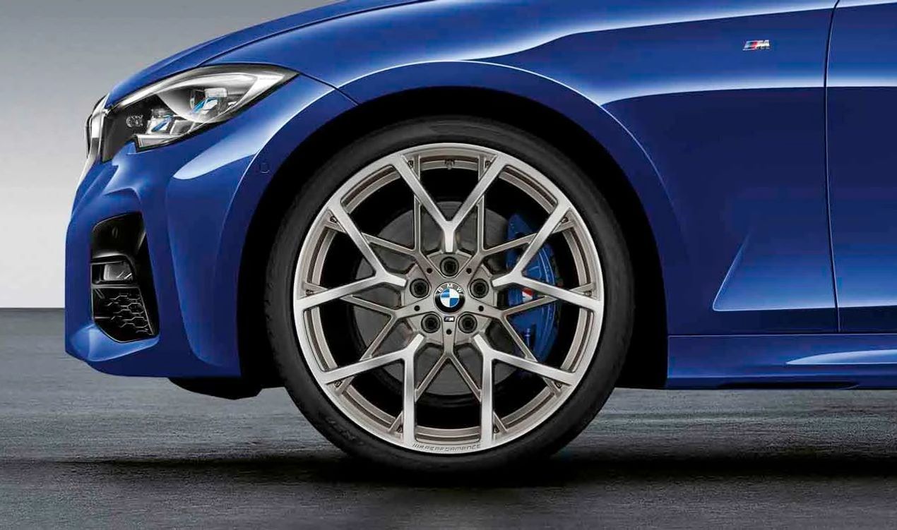 Kit completo de ruedas M Performance Y-Spoke 795 para BMW G42, G20, G22 (OEM 36112459546). Original BMW.