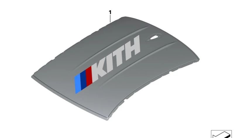 OEM 51007999077 Carbon Outdoor Carcass pour la série BMW 4 G82 (M4). BMW d'origine