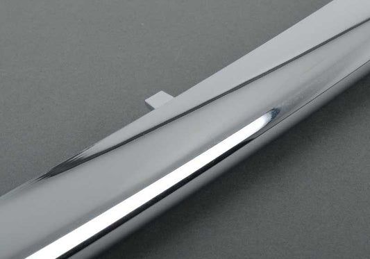OEM 5117127936 chrome ornament molding for Mini R50, R52 Cabrio. Original Mini.