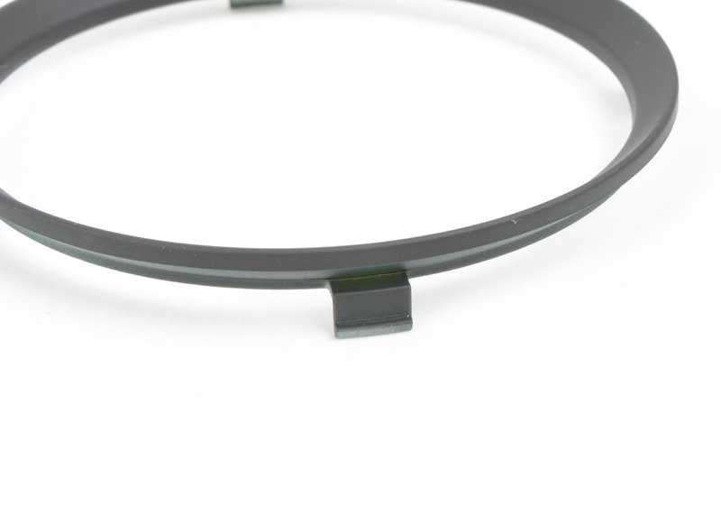 Anillo de adorno soporte bebidas trasero OEM 51162756169 para MINI R56, R56 LCI, Clubman R55, Clubman R55 LCI, Cabrio R57, Cabrio R57 LCI, Coupé R58, Roadster R59. Original MINI.