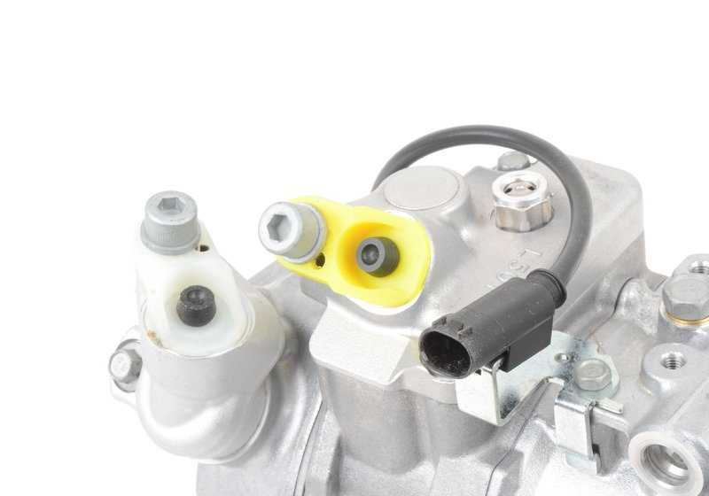 Compresor de aire acondicionado OEM 64509175481 para BMW E65 y E66 (735i, 740i, 745i, 750i, 760i). Compatible con motores N62, N62T y N73. Original BMW.