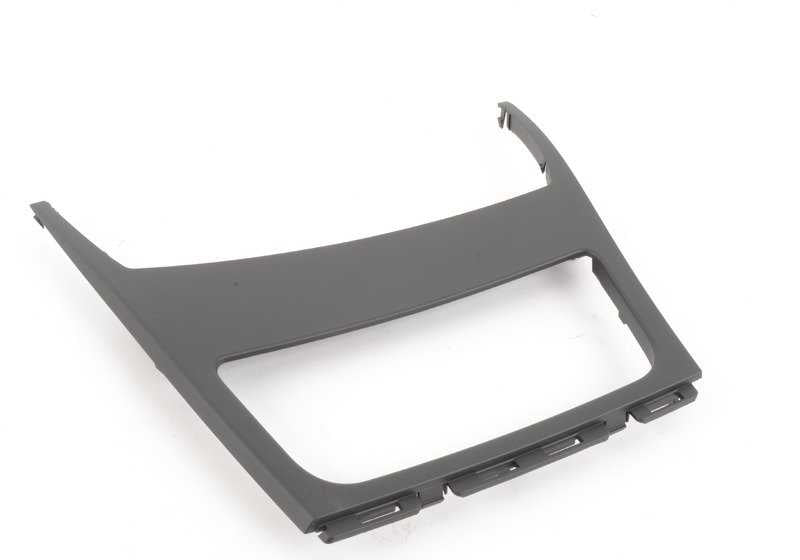 Tapa cenicero y compartimento en negro mate OEM 51168051990 para BMW E82. Original BMW.