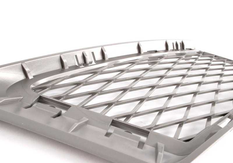 Right front grid (gray) OEM 51117154722 for BMW 3 E92, E93. Original BMW.