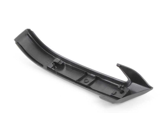 Right side molding OEM 51111888274 for BMW E30 {316, 316i, 318i}. Original BMW spare. Ideal to replace the damaged molding of the front bumper.
