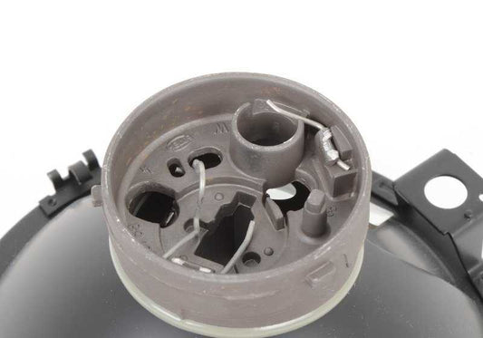 Low beam headlight assembly with stepped reflector for BMW 3 Series E30 (OEM 63121370703). Genuine BMW