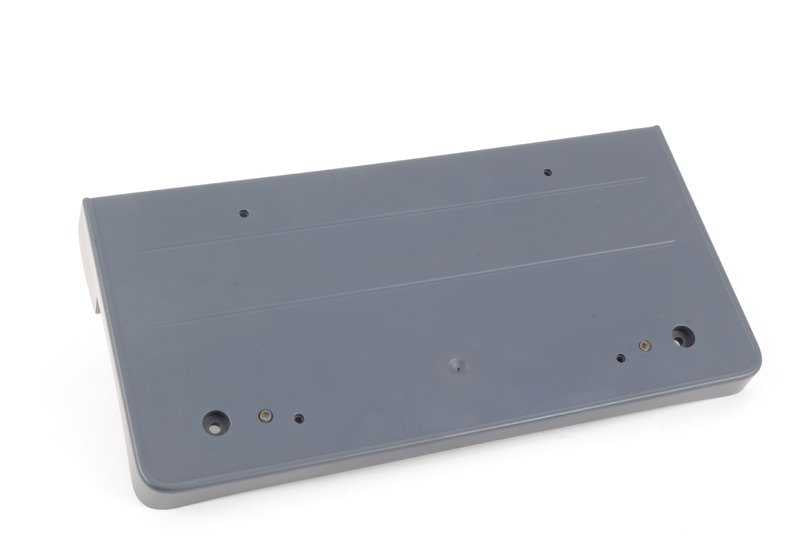 Soporte de matrícula OEM 51117115711 para BMW E63, E64. Original BMW.