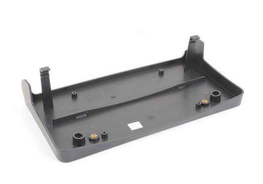 Soporte de matrícula OEM 51117115711 para BMW E63, E64. Original BMW.