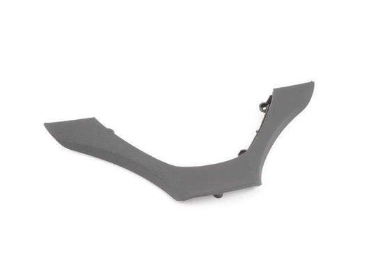Tapa embellecedora negra del volante OEM 32306796758 para BMW E70, E71, E72. Compatible con modelos X5 y X6. Original BMW.